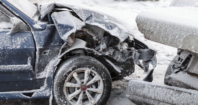 Winter Auto Accident Repair