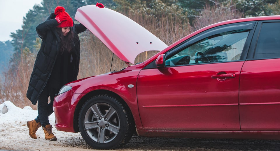 Trouble starting vehicle in cold