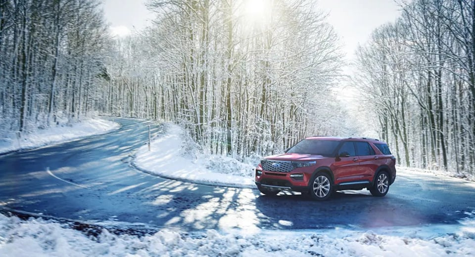 Vehicle in Winter Weather