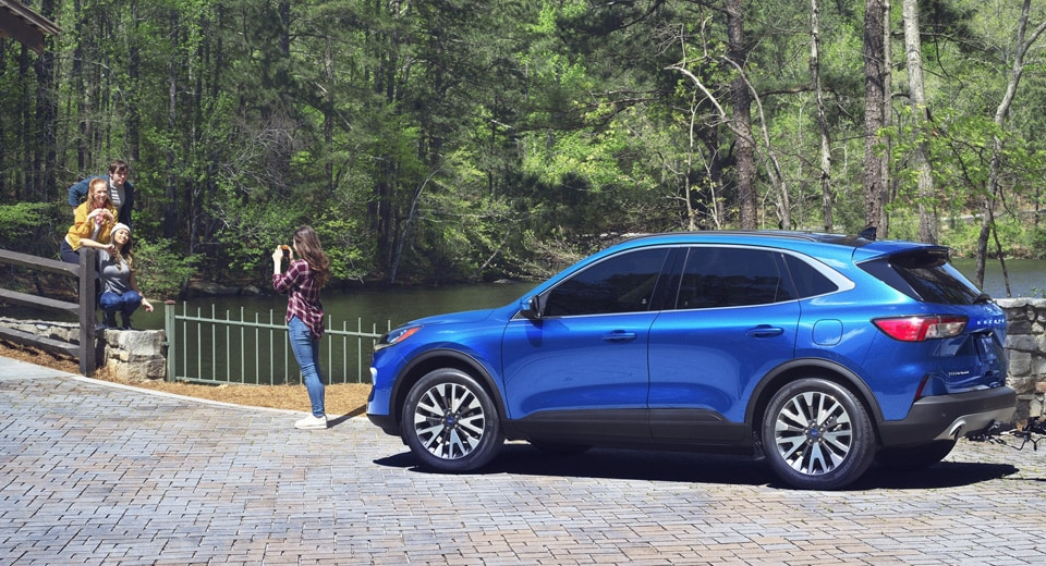 family and ford vehicle