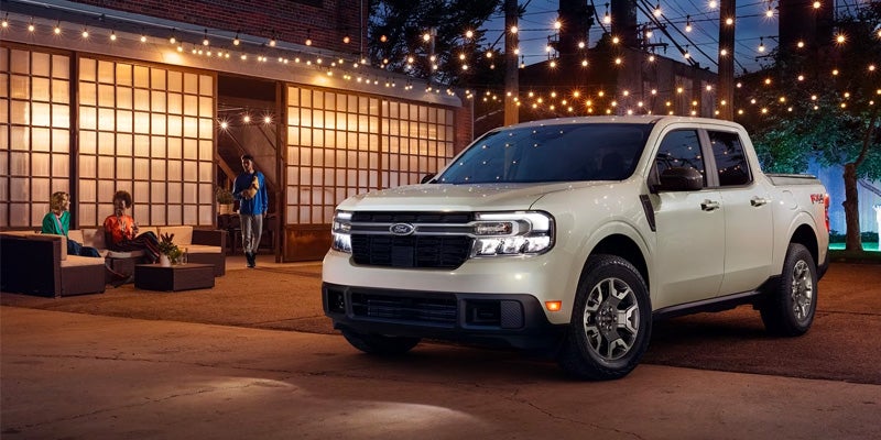 Ford Maverick is standing is very stylish stance.