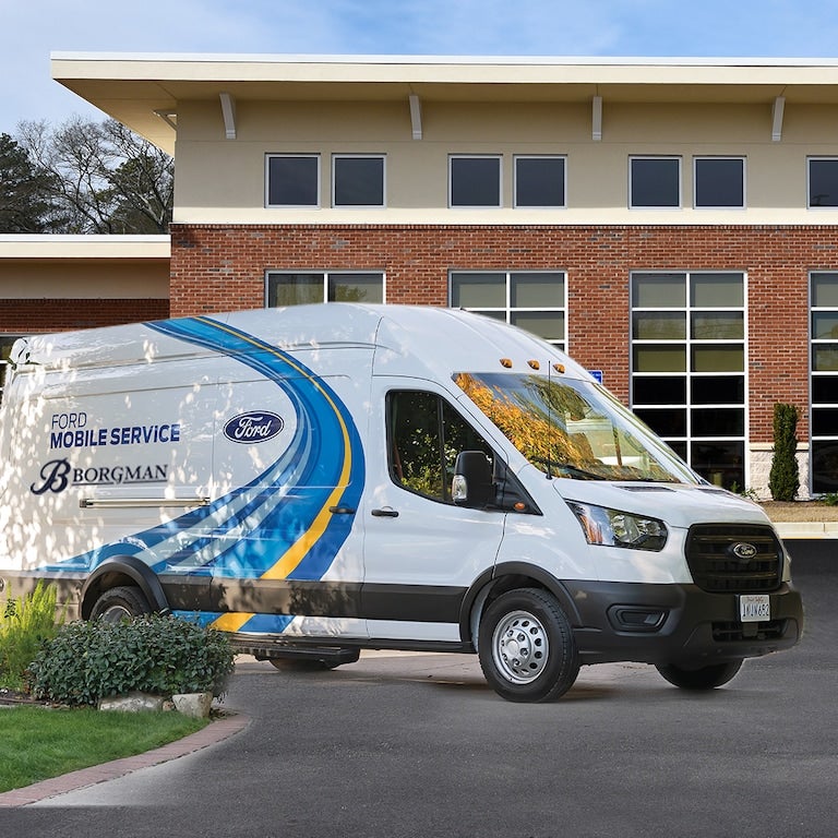 mobile service van Borgman Ford Mazda in Grandville MI
